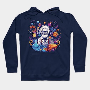 Space Scientist: Exploring Cosmic Frontiers Hoodie